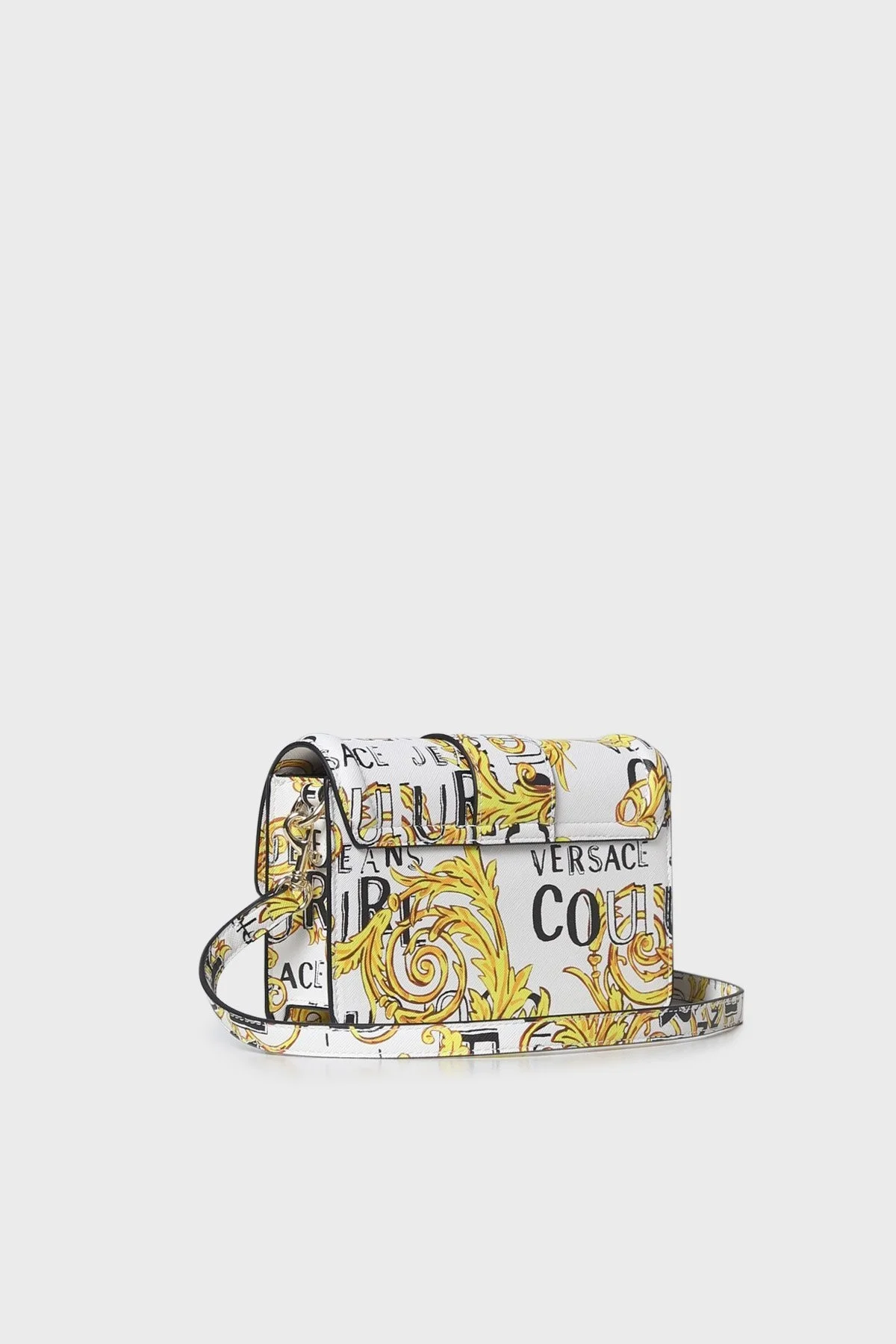 Versace Jeans Couture Logolu Çıkarılabilir Uzatma Askılı Bayan Çanta 74VA4BFC ZS597 G03 BEYAZ - 4