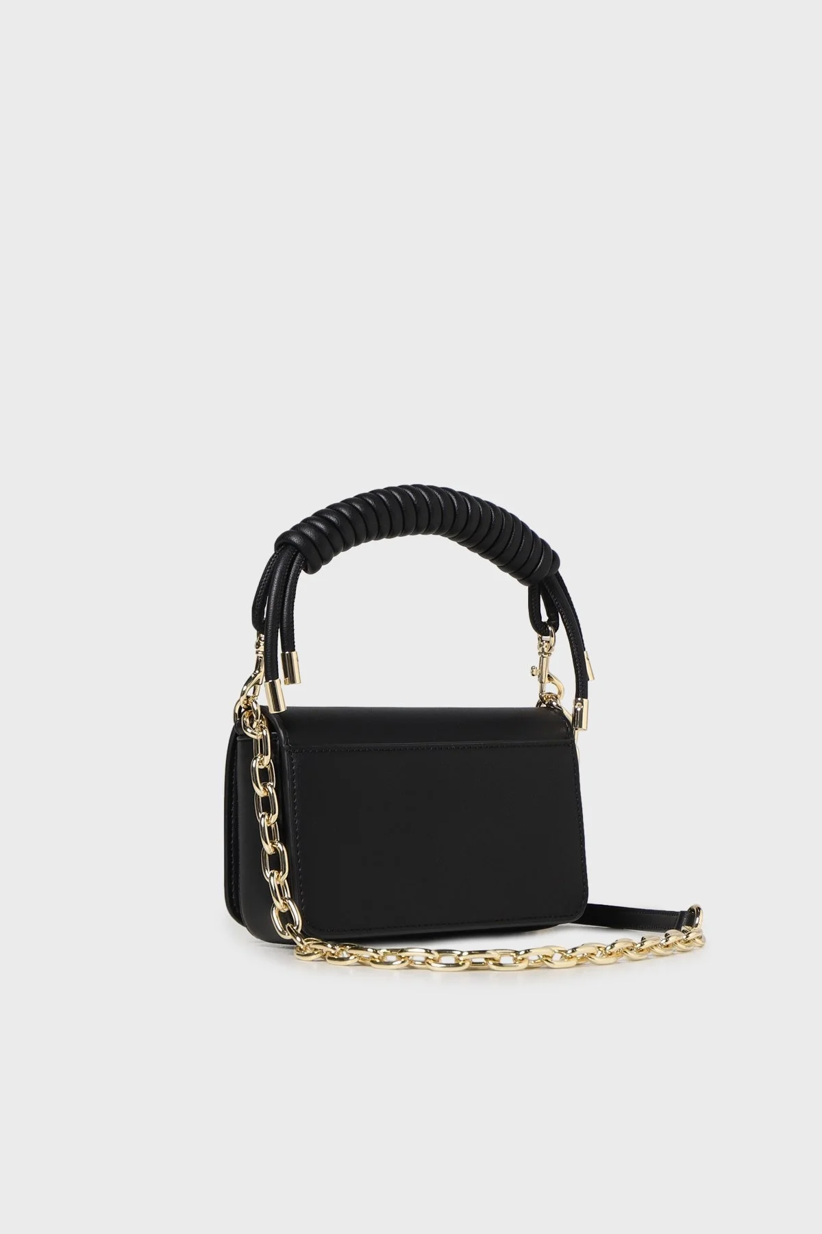 Versace Jeans Couture Logolu Çıkarılabilir Zincir Askılı Bayan Çanta 74VA4BR2 ZS585 899 SİYAH - 3