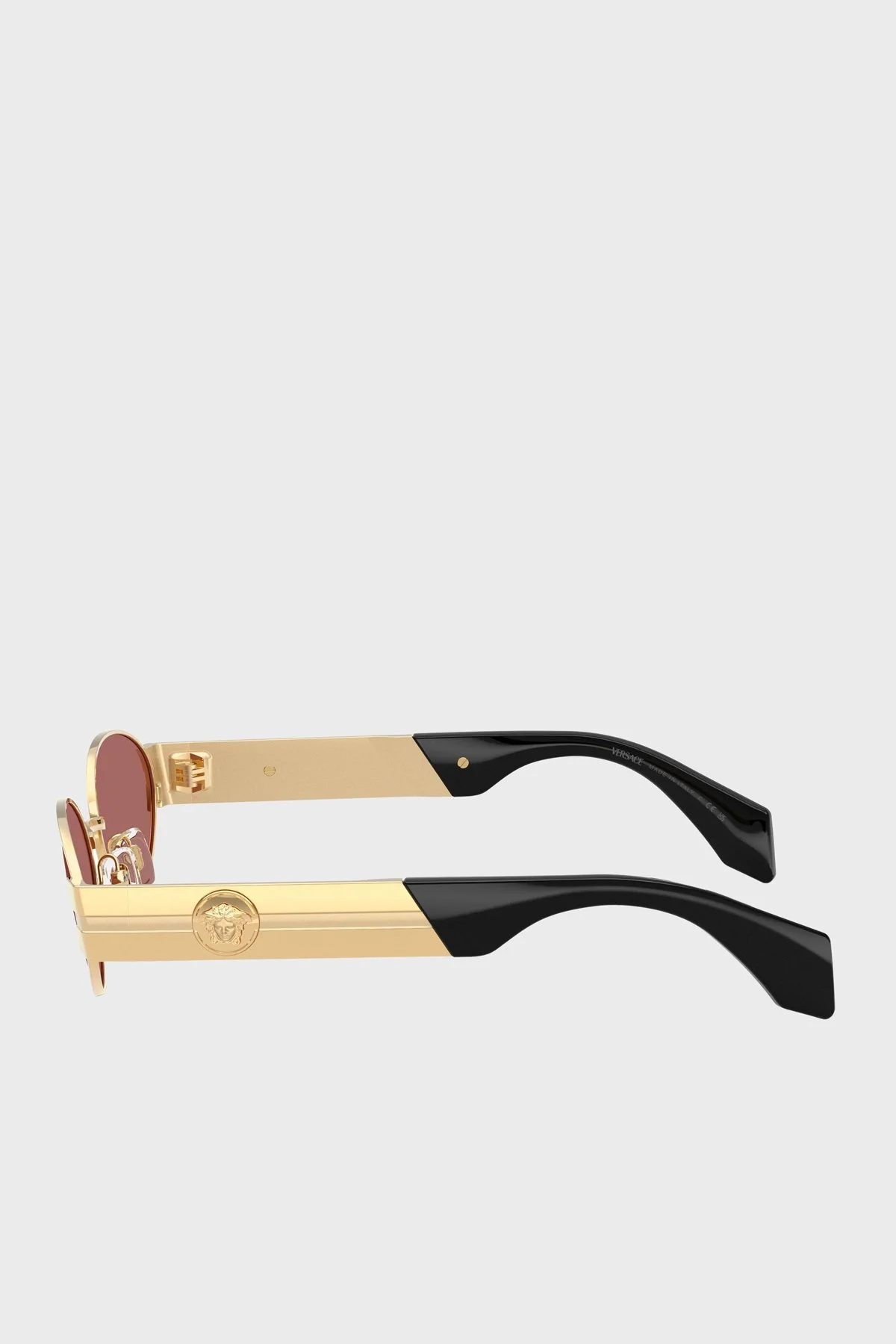 Versace Logolu Güneş Erkek Gözlük 0VE2301 152369 55 Altın - 3