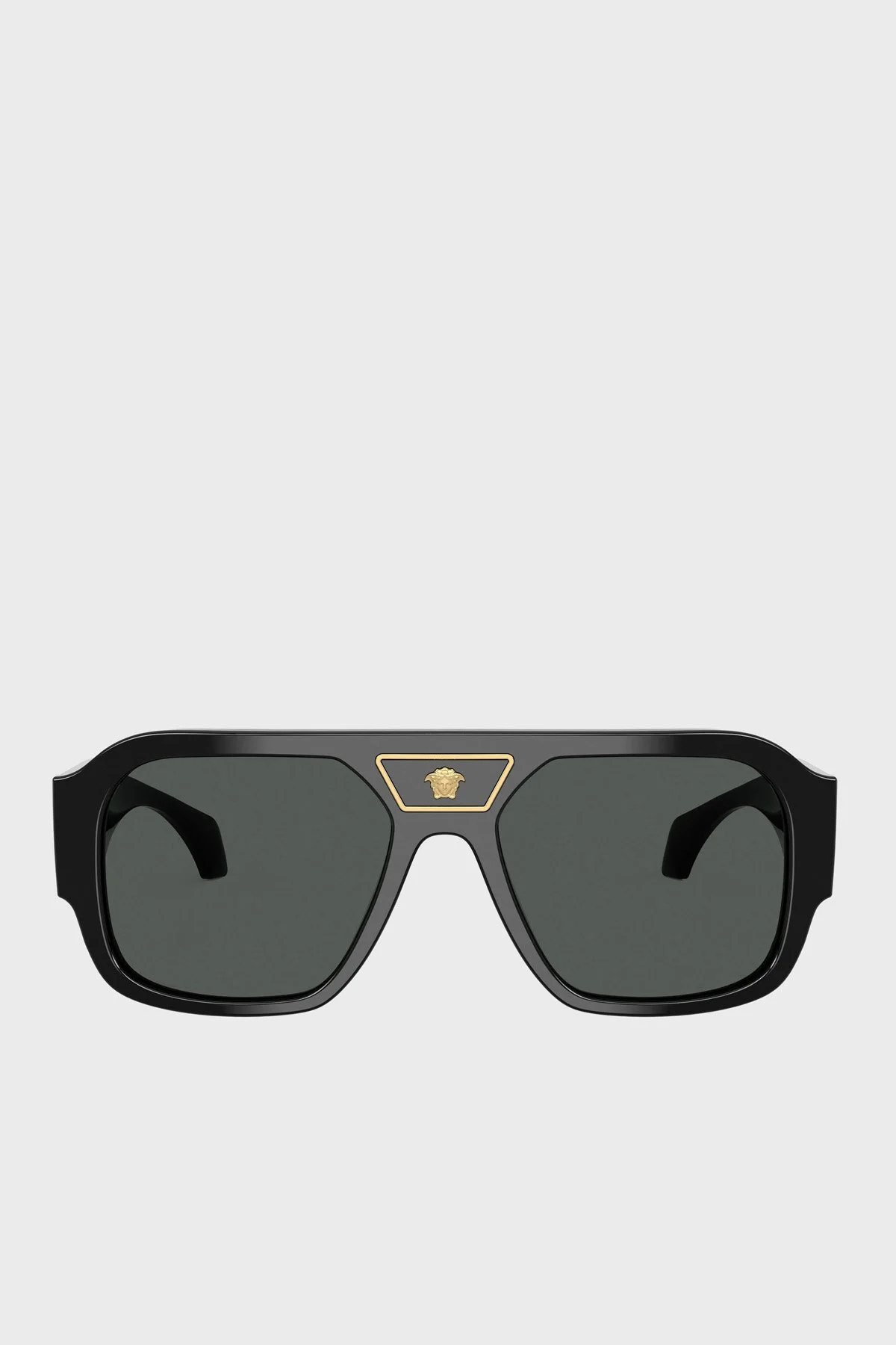 Versace Logolu Güneş Erkek Gözlük 0VE4508U GB187 56 Siyah - 3