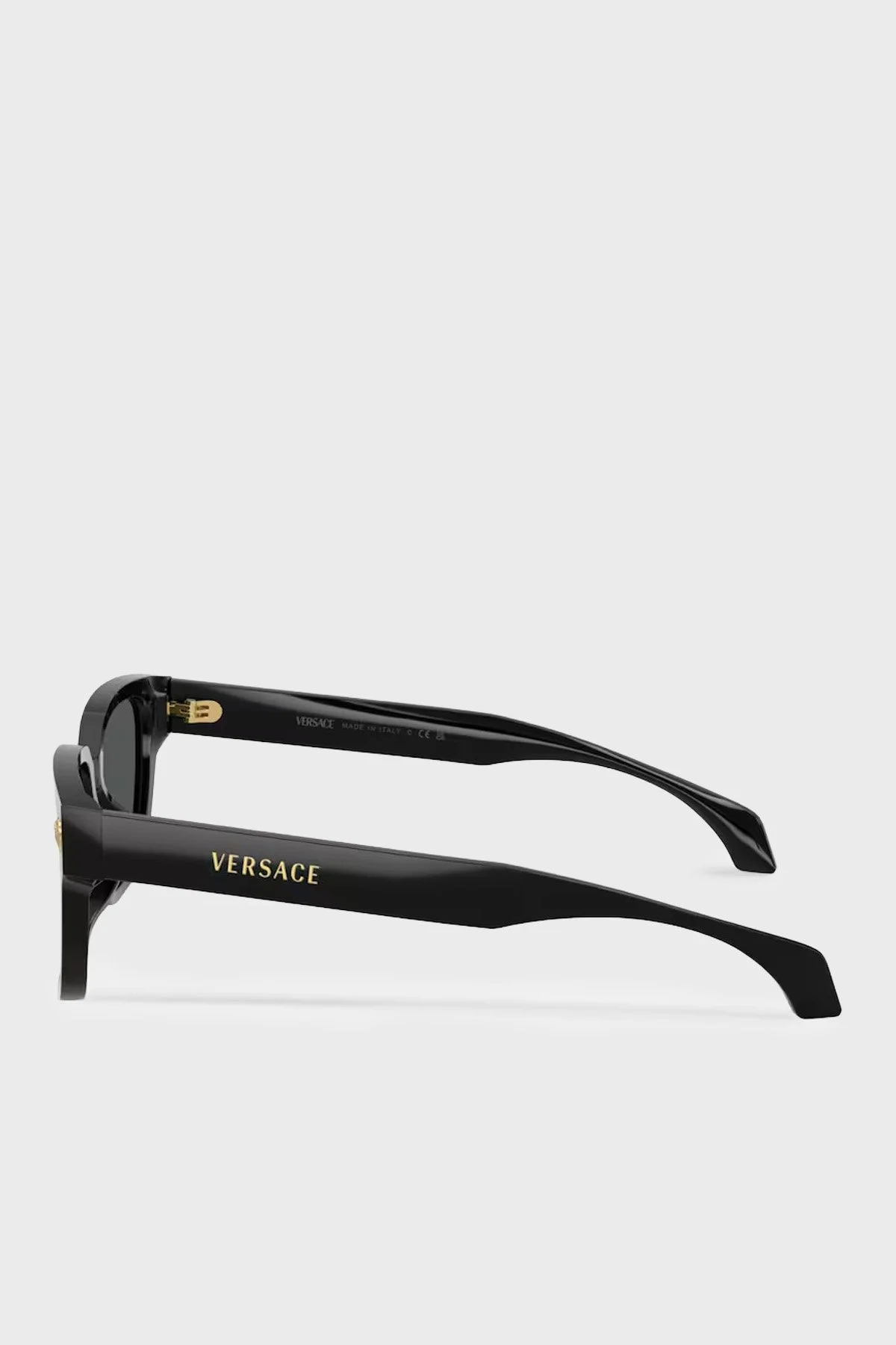 Versace Logolu Güneş Erkek Gözlük 0VE4510U GB187 52 Siyah - 2