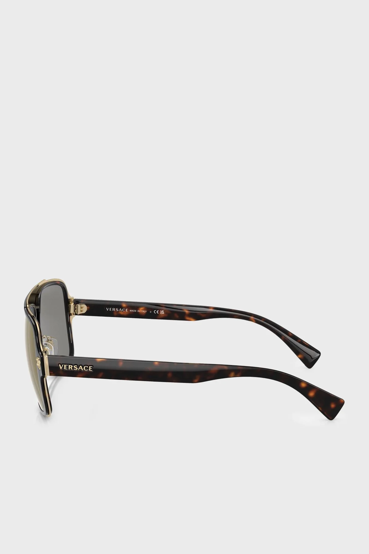 Versace Logolu Pilot Güneş Erkek Gözlük 0VE2199 12524T 56 Havana - 3