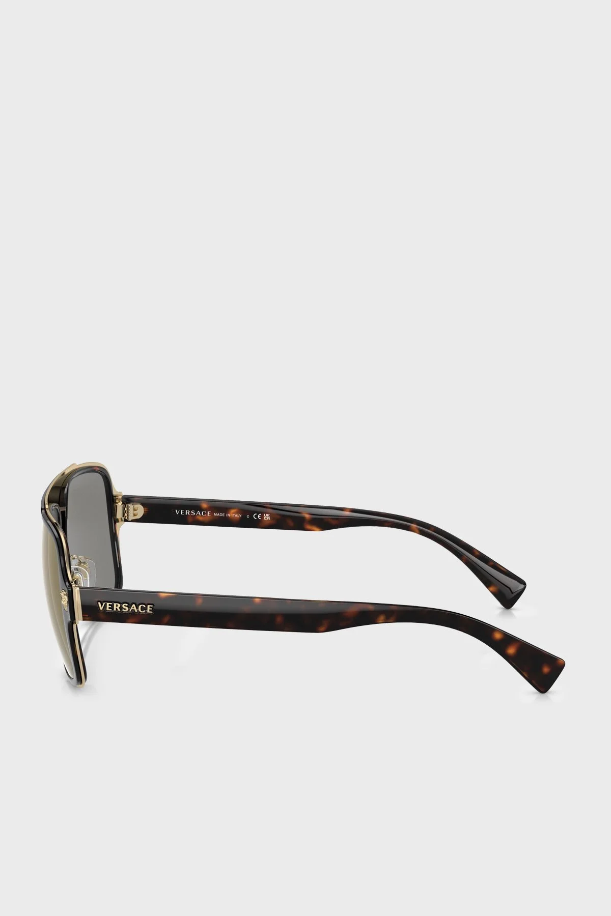 Versace Logolu Pilot Güneş Erkek Gözlük 0VE2199 12524T 56 Havana - 5