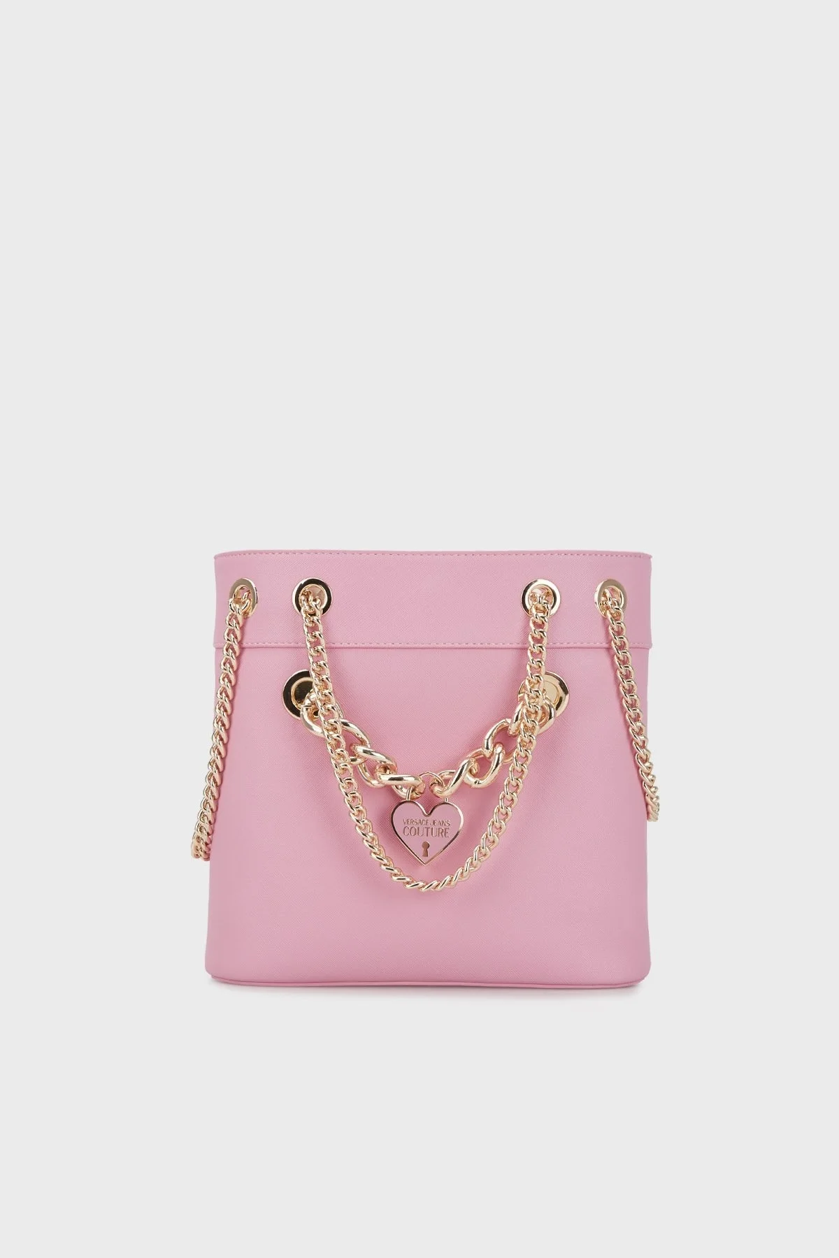 Versace Jeans Couture Logolu Zincir Askılı Bayan Çanta 74VA4BC6 ZS467 443 PEMBE - 1
