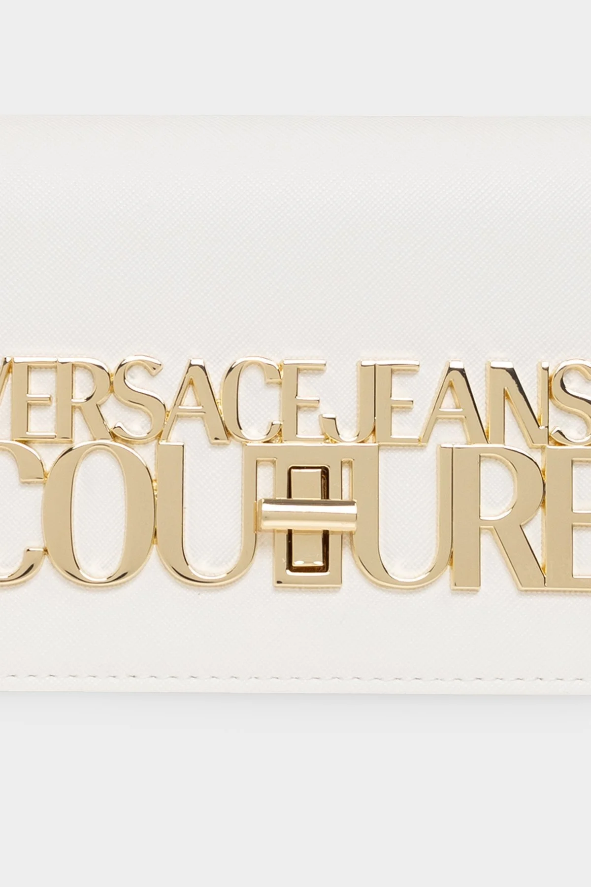 Versace Jeans Couture Logolu Zincirli Omuz Askılı Bayan Çanta 74VA4BL1 ZS467 003 BEYAZ - 6