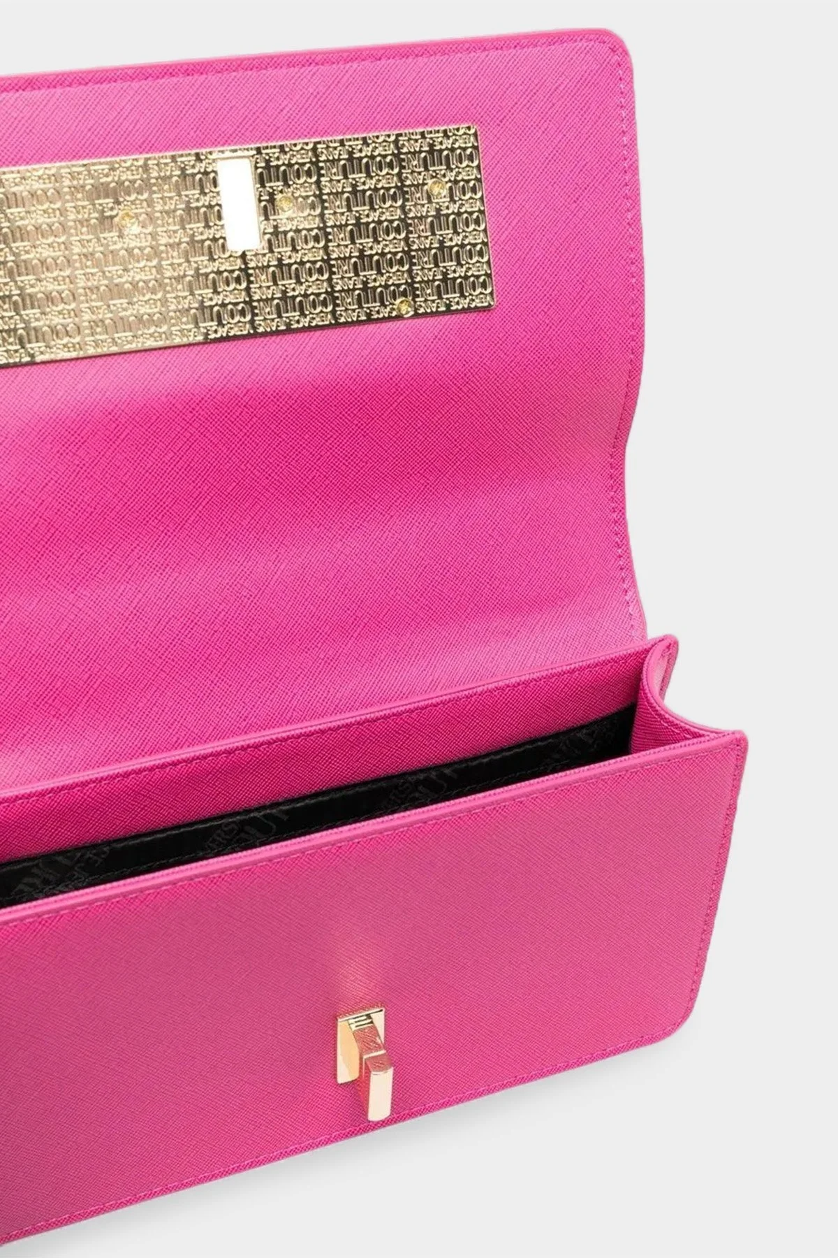 Versace Jeans Couture Logolu Zincirli Omuz Askılı Bayan Çanta 74VA4BL1 ZS467 406 FUŞYA - 5