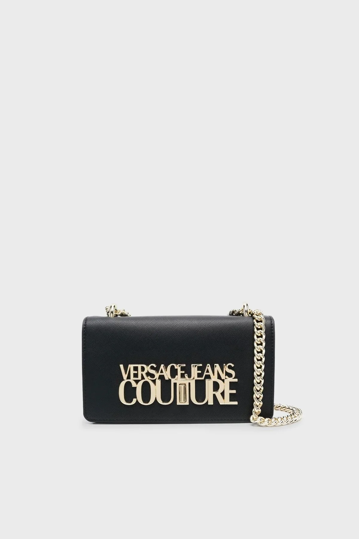 Versace Jeans Couture Logolu Zincirli Omuz Askılı Bayan Çanta 74VA4BL1 ZS467 899 SİYAH - 1