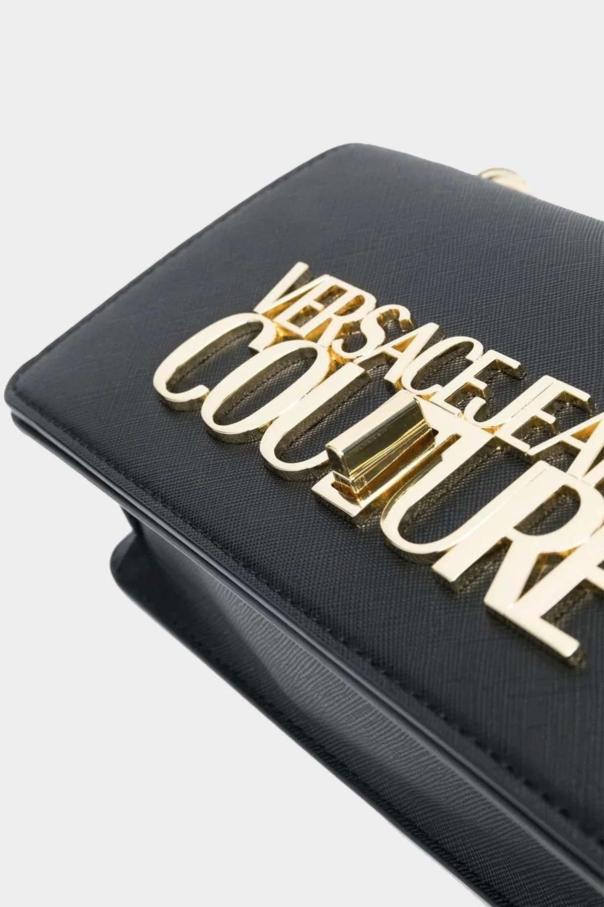 Versace Jeans Couture Logolu Zincirli Omuz Askılı Bayan Çanta 74VA4BL1 ZS467 899 SİYAH - 4