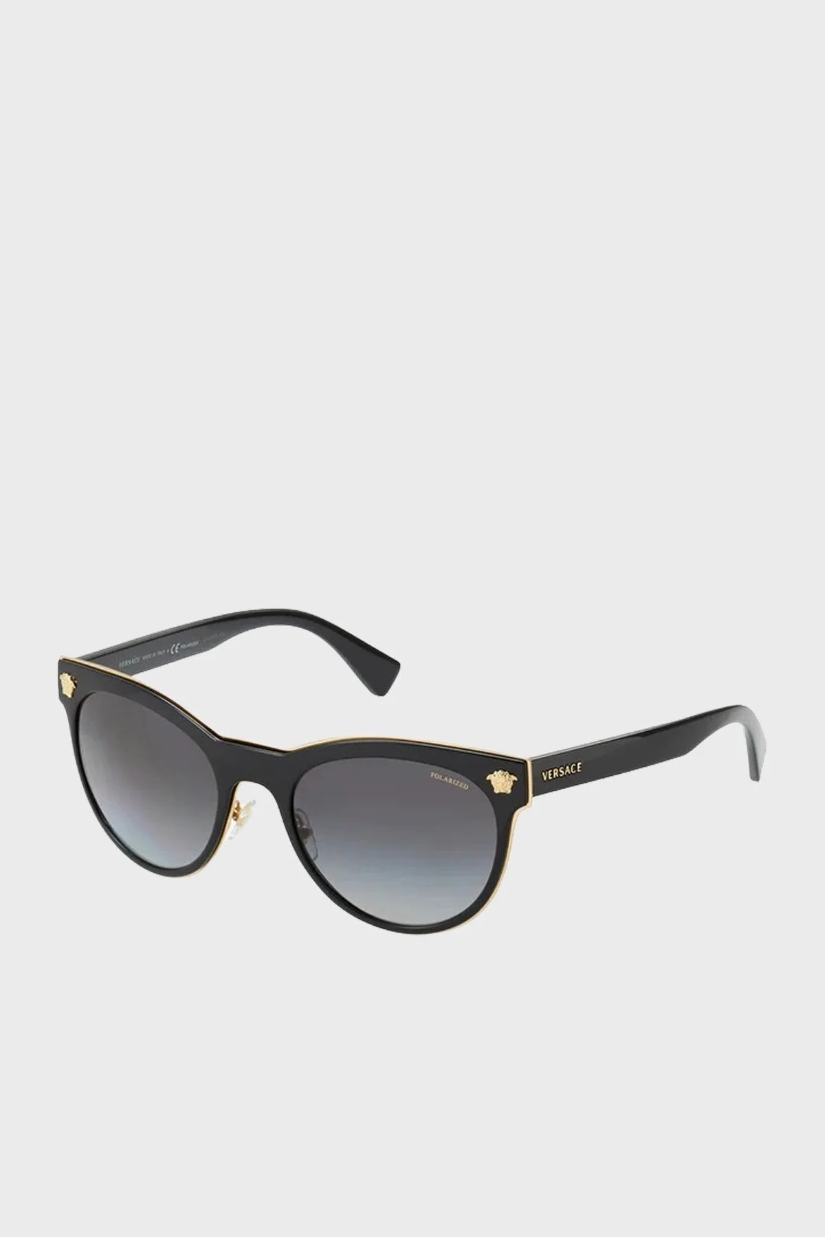 Versace Oval Güneş Bayan Gözlük 0VE2198 1002T3 54 Siyah - 1