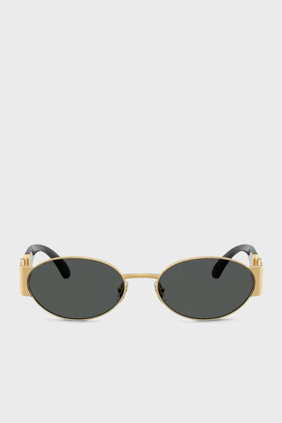 Versace Oval Logolu Güneş Bayan Gözlük 0VE22991 00287 56 Altın - 3