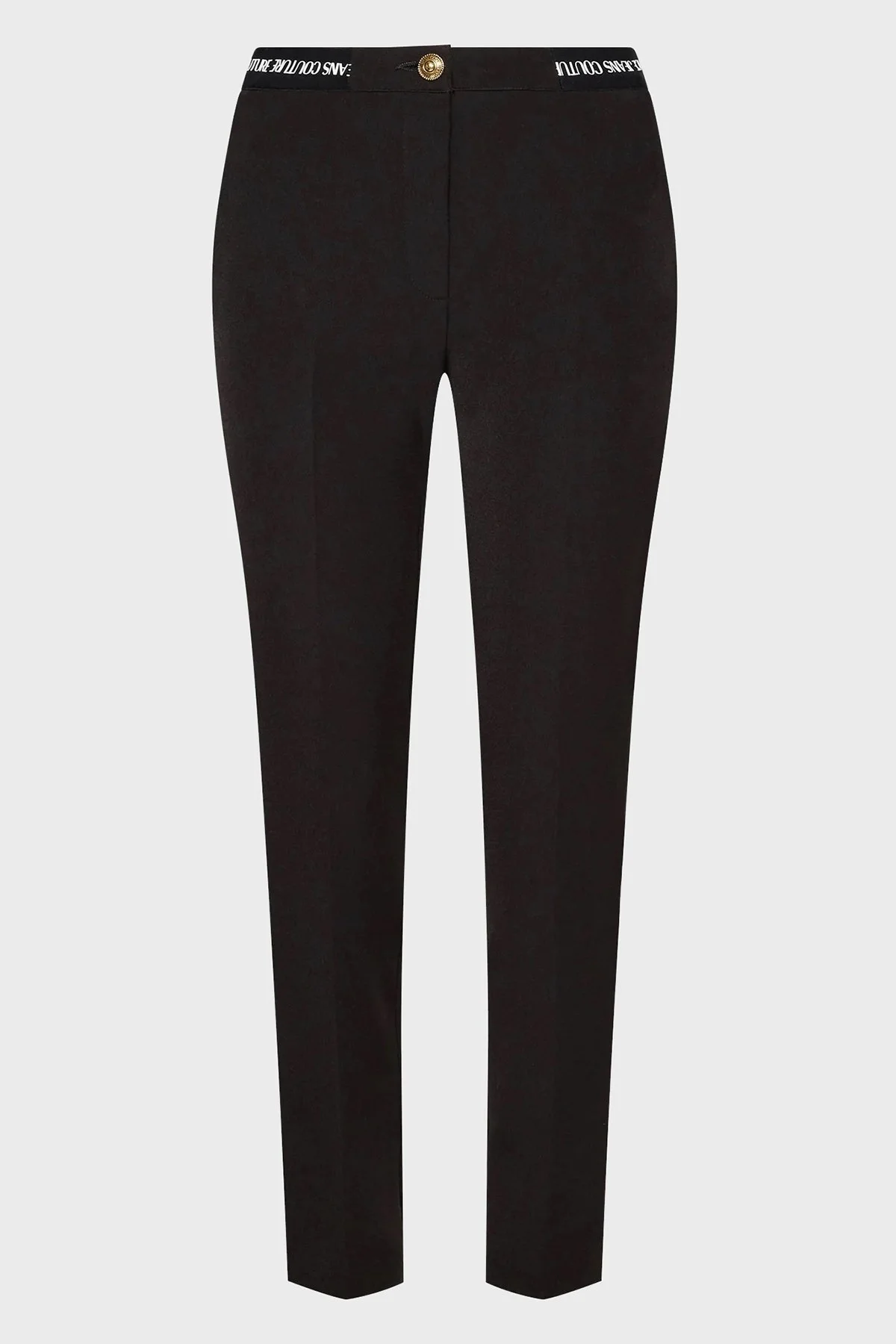 Versace Streç Normal Bel Slim Fit Düz Paça Bayan Pantolon 73HAA1A2 N0103 899 SİYAH - 5