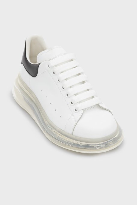 Mcqueen % 100 Deri Sneaker Erkek Ayakkabı 604232WHX98 9061 BEYAZ-SİYAH - McQueen (1)