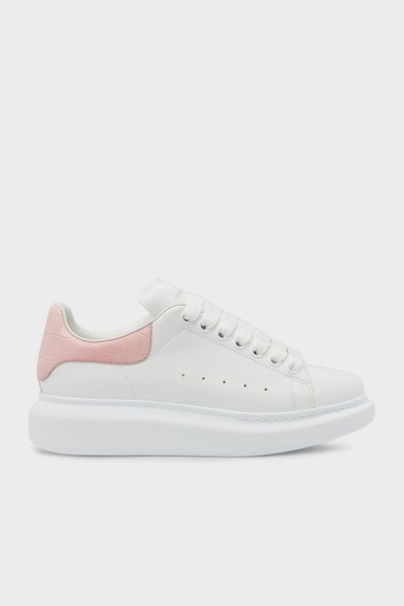 Mcqueen Hakiki Deri Sneaker Bayan Ayakkabı 718233WIEE6 8742 BEYAZ - McQueen