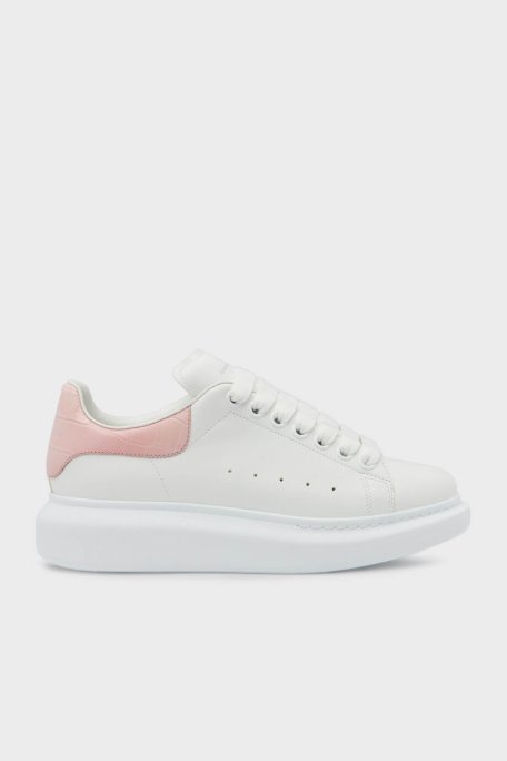 Mcqueen Hakiki Deri Sneaker Kadın Ayakkabı 718233WIEE6 8742 BEYAZ - McQueen