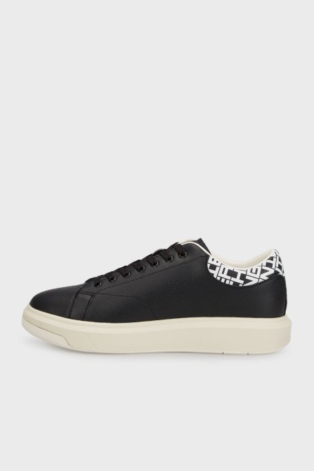 Armani Exchage Logolu Sneaker Erkek Ayakkabı XUX123 XV761 N814 SİYAH-BEYAZ - Armani Exchange (1)