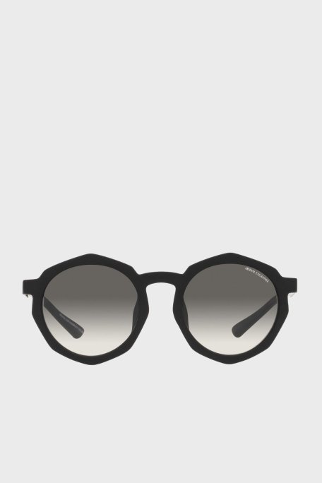 Armani Exchange Asimetrik Güneş Bayan Gözlük 0AX4132SU 815811 51 Mat Siyah-Degrade Gri - Armani Exchange (1)