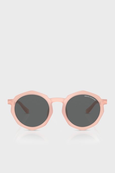 Armani Exchange Asimetrik Güneş Bayan Gözlük 0AX4132SU 824987 51 Opal Pembe-Koyu Gri - Armani Exchange (1)