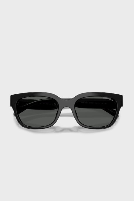 Armani Exchange Asimetrik Güneş Bayan Gözlük 0AX4155SU 815887 54 Parlak Siyah-Koyu Gri - Armani Exchange (1)