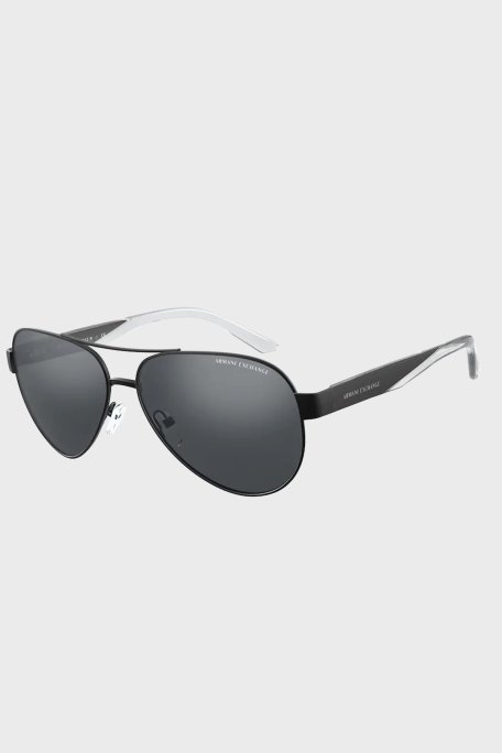 Armani Exchange Aynalı Erkek Gözlük 0AX2034S 60636G 59 SİYAH - Armani Exchange