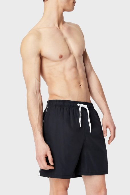 Armani Exchange Belden Bağlamalı Deniz Şortu Cepli Erkek Mayo Short 953035 CC630 00136 LACİVERT - Armani Exchange