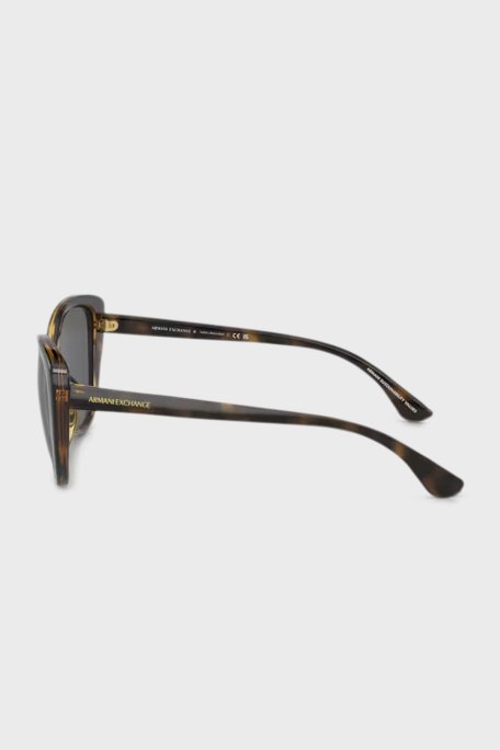 Armani Exchange Cat Güneş Kadın Gözlük 0AX4111SU 821387 54 Işıltılı Havana-Koyu Gri - Armani Exchange (1)