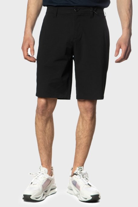 Armani Exchange Cepli Slim Fit Chino Erkek Short 8NZS49 ZNYZZ 1200 SİYAH - Armani Exchange