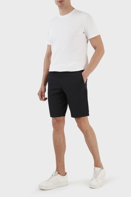 Armani Exchange Cepli Slim Fit Chino Erkek Short 8NZS49 ZNYZZ 1583 LACİVERT - Armani Exchange