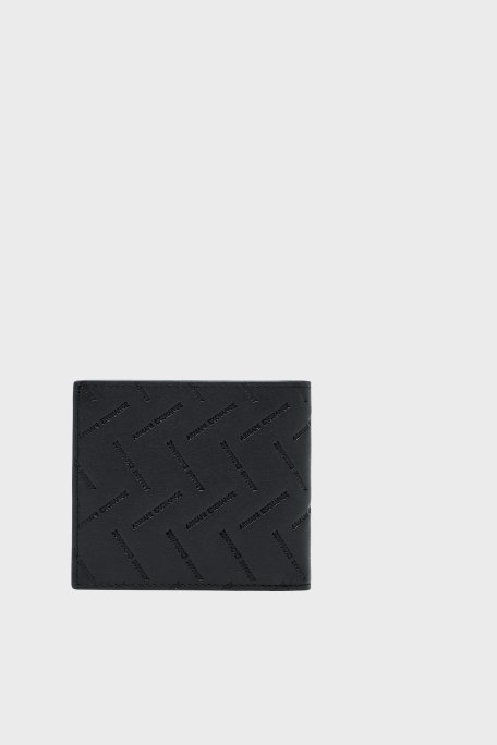 Armani Exchange Deri Logolu Erkek Cüzdan XM000168 AF27287 UC001 SİYAH - Armani Exchange (1)