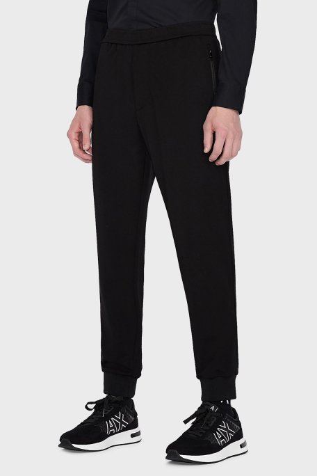 Armani Exchange Cepli Spor Erkek Pantolon 8NZP90 ZJ6JZ 1200 SİYAH - Armani Exchange (1)