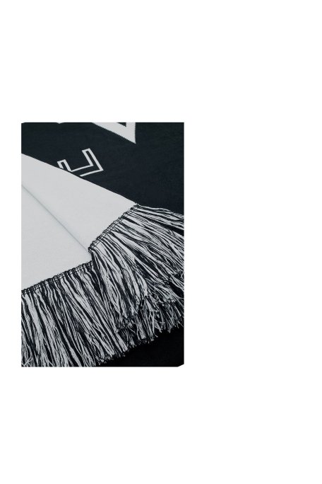 Armani Exchange Logolu Pamuklu Erkek Atkı 6HZ42A ZMS1Z 2554 LACİVERT - Armani Exchange (1)