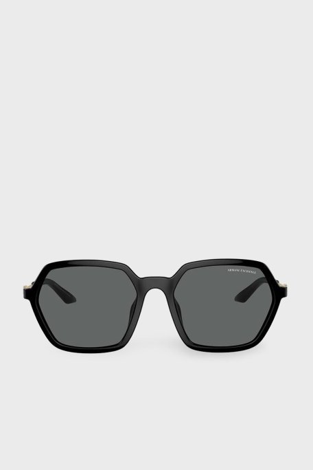 Armani Exchange Güneş Kadın Gözlük 0AX4139SU 815887 52 Parlak Siyah-Koyu Gri - Armani Exchange (1)