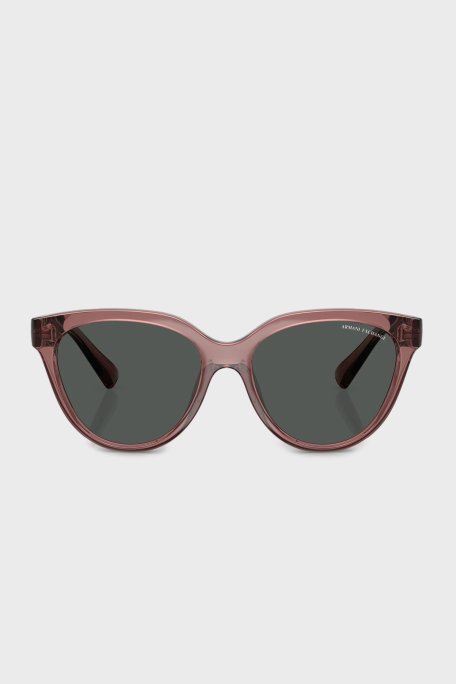 Armani Exchange Güneş Kadın Gözlük 0AX4148SU 835987 56 Parlak Şeffaf Bordo - Armani Exchange