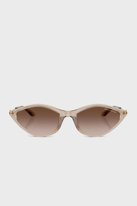 Armani Exchange Güneş Bayan Gözlük 0AX4152SU 836613 55 Yanar Döner Açık bej-Gradyan K - Armani Exchange