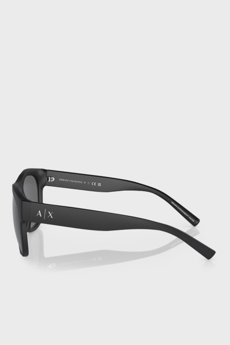 Armani Exchange Güneş Erkek Gözlük 0AX4128SU 812287 55 Mat Siyah-Koyu Gri - Armani Exchange (1)