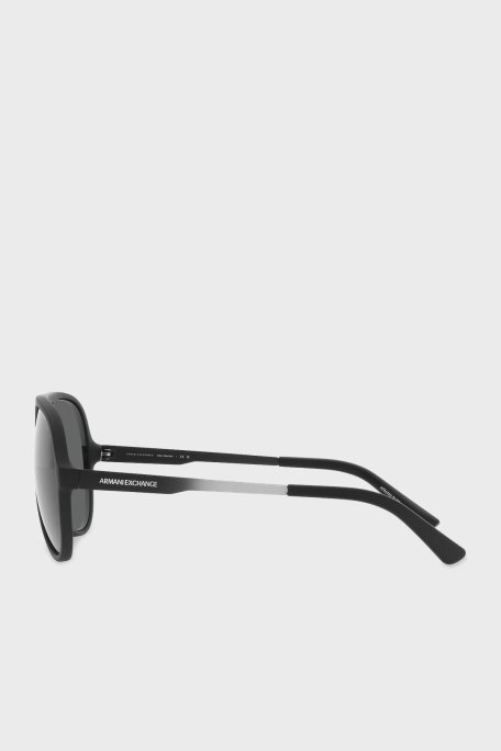 Armani Exchange Güneş Erkek Gözlük 0AX4133S 807887 60 Mat Siyah-Koyu Gri - Armani Exchange (1)