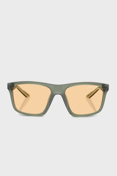 Armani Exchange Güneş Erkek Gözlük 0AX4149SU 83627 56 Mat Yanar Döner Yeşil - Armani Exchange
