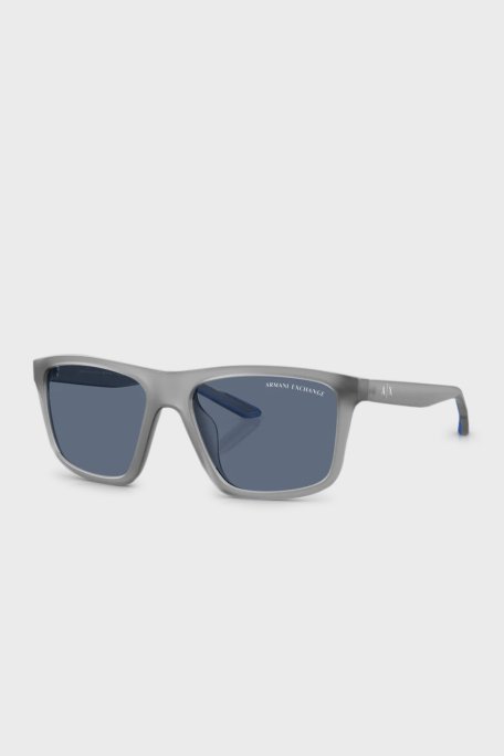 Armani Exchange Güneş Erkek Gözlük 0AX4149SU 836380 56 Mat Yanar Döner Gri - Armani Exchange