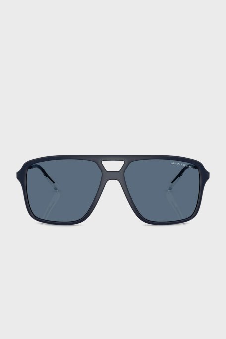 Armani Exchange Güneş Erkek Gözlük 0AX4150SU 818180 59 Mat Mavi-Koyu Mavi - Armani Exchange