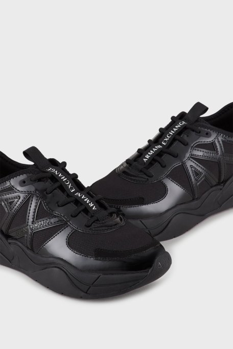 Armani Exchange Günlük Spor Bayan Ayakkabı XDX039 XV311 00002 SİYAH - Armani Exchange (1)