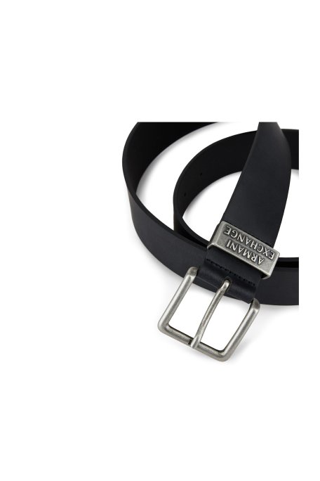 Armani Exchange % 100 Hakiki Deri Bayan Kemer 951186 CC528 00020 SİYAH - Armani Exchange (1)