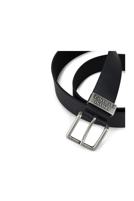 Armani Exchange % 100 Hakiki Deri Kadın Kemer 951186 CC528 00020 SİYAH - Armani Exchange (1)