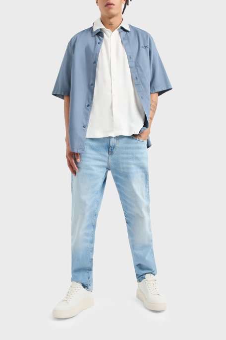 Armani Exchange J13 Streç Pamuklu Slim Fit Jeans Erkek Kot Pantolon 3DZJ13 Z1YFZ 1500 MAVİ - Armani Exchange