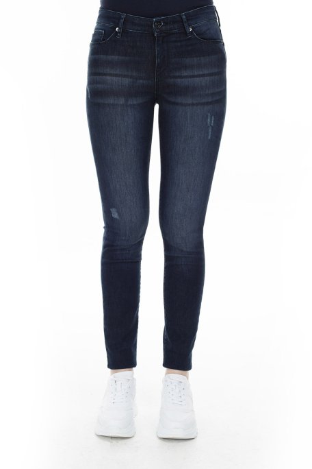 Armani Exchange J69 Jeans Bayan Kot Pantolon S 6GYJ69 Y2HJZ 1500 İNDİGO - Armani Exchange (1)