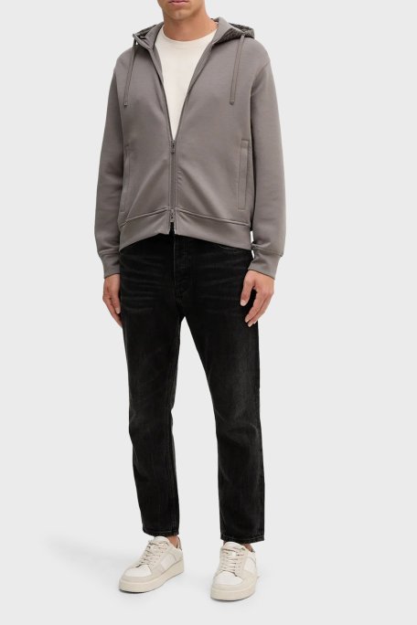 Armani Exchange Logolu % 100 Pamuk Regular Fit Bisiklet Yaka Erkek T Shirt XM001437 AF10356 U1013 BEJ - Armani Exchange (1)