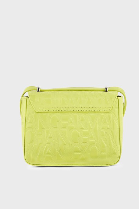 Armani Exchange Logolu Ayarlanabilir Askılı Bayan Çanta XW001577 AF17290 U2194 FISTIK YEŞİL - Armani Exchange (1)