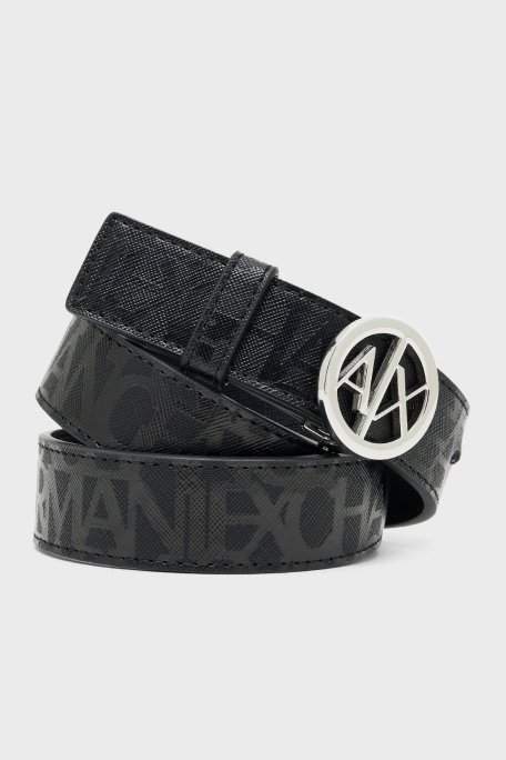 Armani Exchange Logolu Bayan Kemer 941153 CC757 07320 SİYAH - Armani Exchange (1)