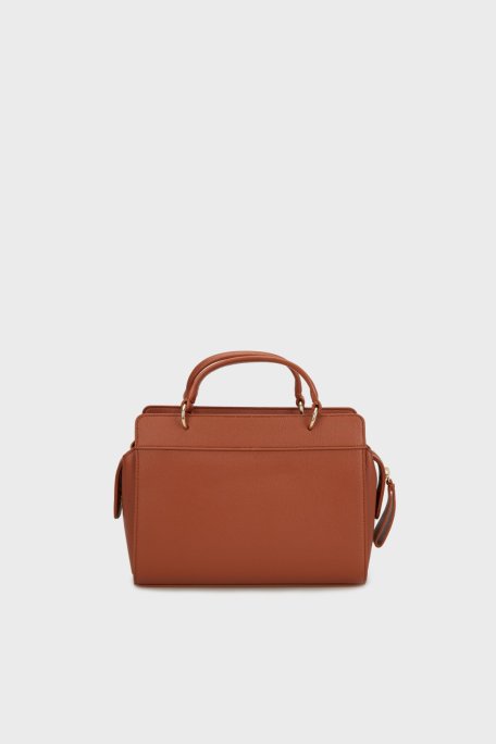 Armani Exchange Logolu Çıkarılabilir Askılı Bayan Çanta XW001554 AF17117 U6048 TABA - Armani Exchange (1)