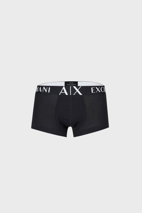 Armani Exchange Logolu Erkek Boxer 956002 CC282 00020 SİYAH - Armani Exchange