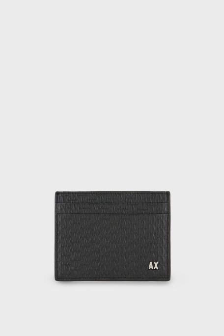 Armani Exchange Logolu Erkek Kartlık 958053 4R847 00020 SİYAH - Armani Exchange