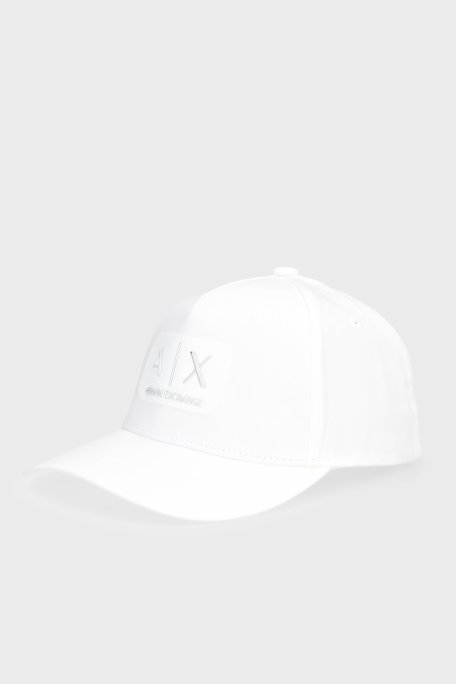 Armani Exchange Logolu Erkek Şapka XM002224 AF15502 U0009 BEYAZ - Armani Exchange